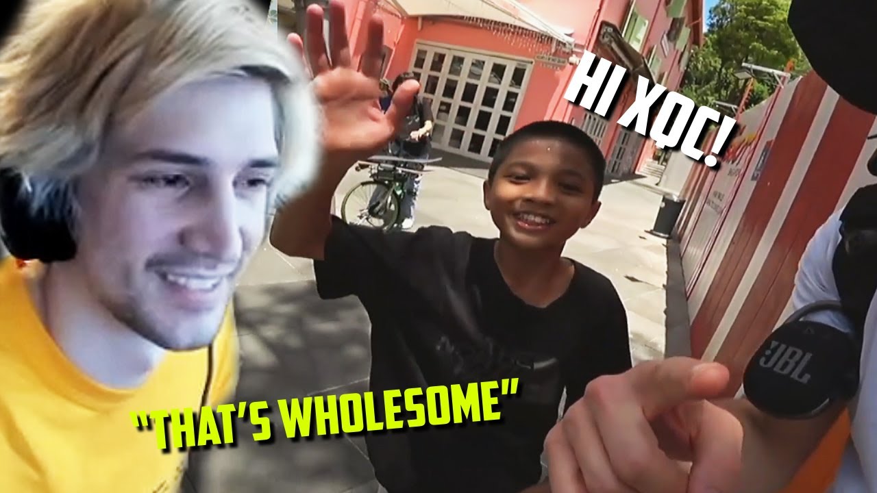 The oldest Juicer says hi to xQc from Singapore YouTube