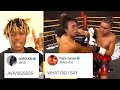 INFLUENCERS REACT TO JARVIS VS MICHAEL LE - Jarvis KO’s Michael Le Reactions