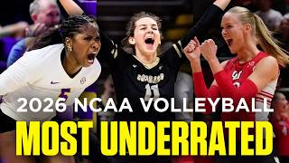 Most underrated players in 2026 womens college volleyball