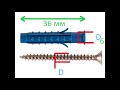 Дюбели #1. Подбор самореза к дюбелю (как правильно) Определяем длину и диаметр