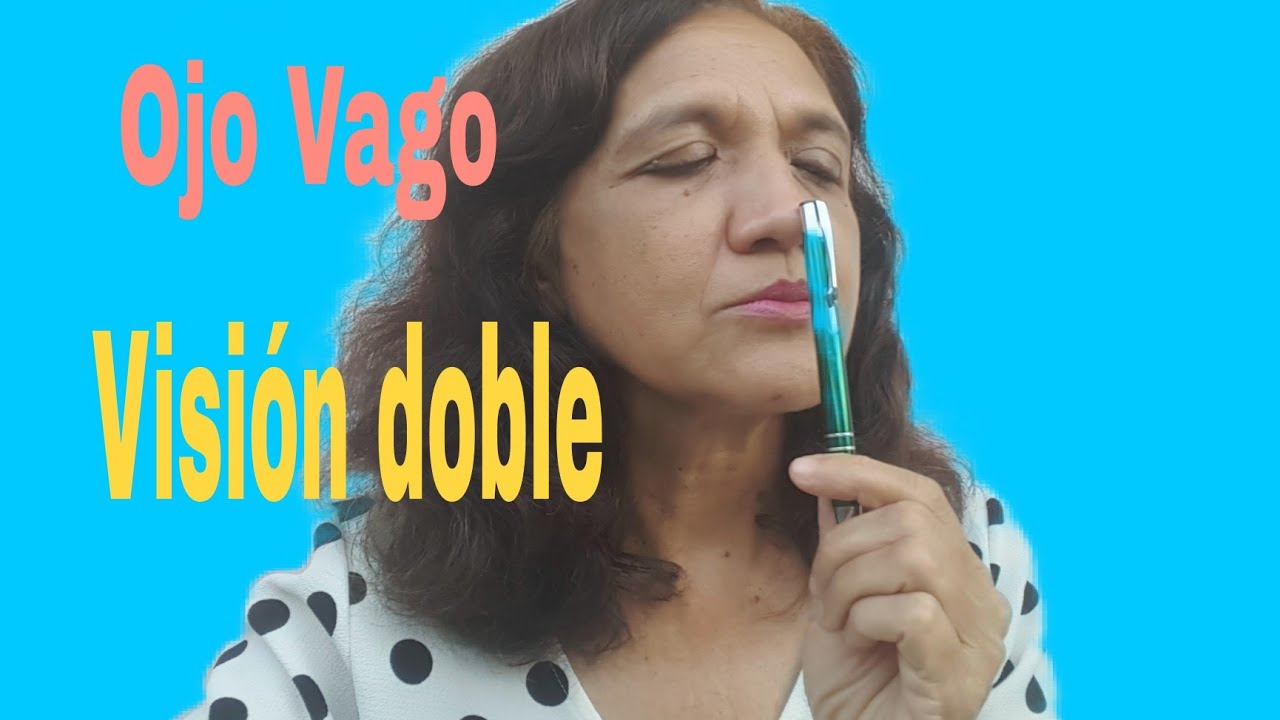 Pasos para mejorar la vision doble/ Discapacidad visual - YouTube