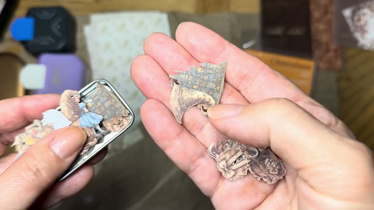 Micro Mini Junk Journal Zine!  