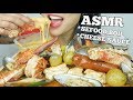 ASMR SEAFOOD BOIL *CHEESY + SEAFOOD SAUCE (SATISFYING EATING SOUNDS) NO TALKING | SAS-ASMR