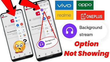 background stream option not showing problem | background stream realme oneplus oppo not showing |