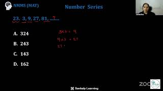 Information NMMS - MAT - Number Series - MCQ 57 Update