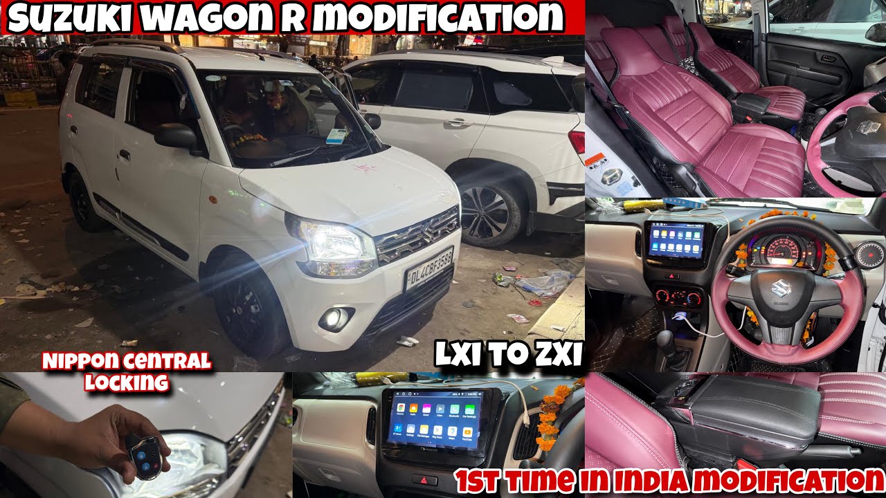 Wagon R Base To Top Modification ✅ Wagon R 2026 Nippon Centre Locking Install ✅ Wagon R Modified ✅