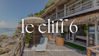 Le Cliff Bali : Absolute Beach Front Room with Bathtub