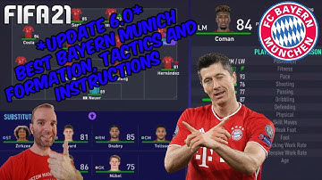 FIFA 21 - BEST BAYERN MUNICH Formation, Tactics and Instructions