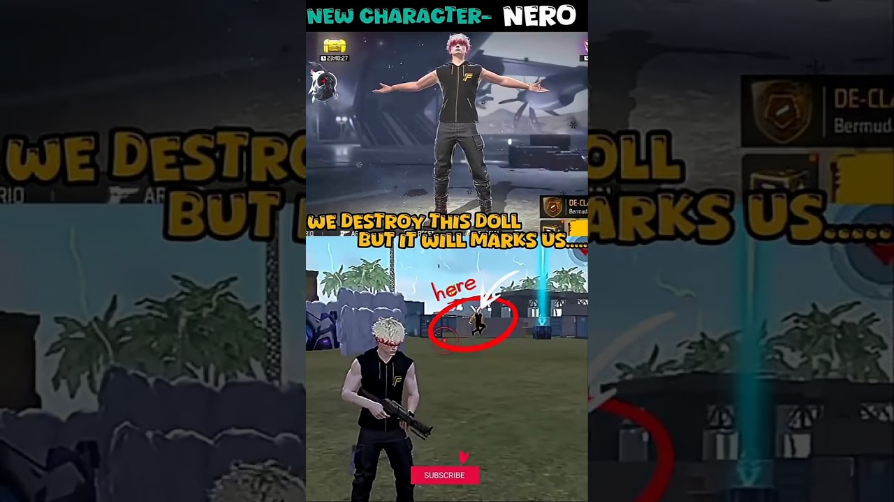 NEW OB51 UPDATE NERO CHARACTER SKILL TESTING| FF NEW RING EVENT SPIN| GARENA FREE FIRE| GAME ZONE