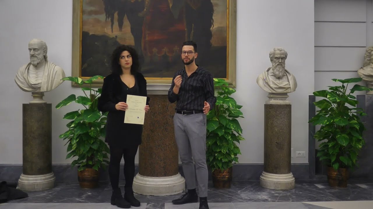 Intervista ad Elisabetta La  Rosa premiata all'evento “Premio Energie per Roma”, in Campidoglio