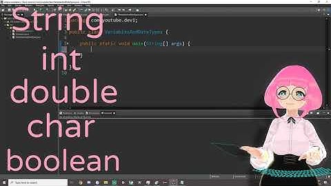 【EN VTUBER】Java Series Episode 4 - Variables and Data Types