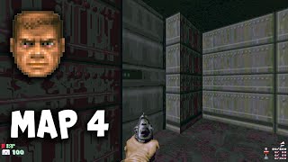 DOOM 2 Level 4: The Focus - 1080p (Pistol Start Walkthrough Gameplay)