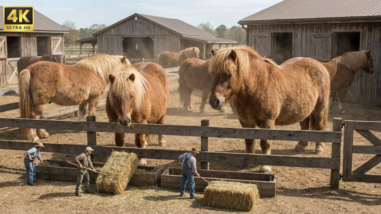 Quiet Pony Farm Life ASMR | No Talking, Pure Relaxation