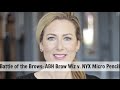 Battle Of The Brows ABH Brow Wiz V NYX Micro Brow Pencil MsGoldgirl Battle Of The Brows ABH Brow Wiz V NYX Micro Brow Pencil MsGoldgirl