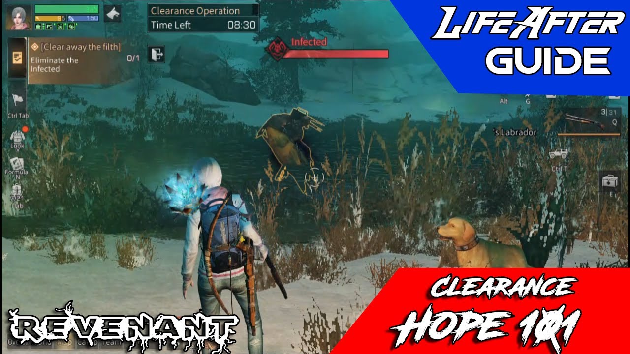 Revenant Guide -  Hope 101 Clearance Operation - LifeAfter