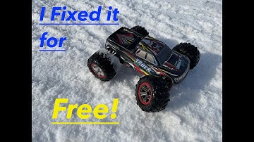 Hosim 9125 RC Truck Steering Pivot fix