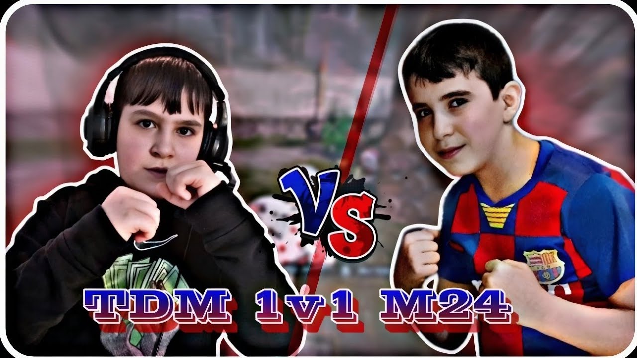 Pubg Mobile TDM 1v1 M24 😱🥺 - YouTube