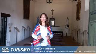 Turismo - Visita Virtual Guiada: "Posta de Sinsacate y Barranca Yaco" - Guía Claudia Suárez