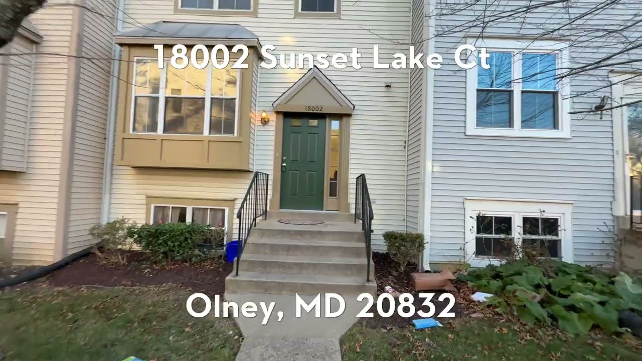 18002 Sunset Lake Ct Olney, MD 20832
