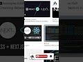 100 Days of Code: Zero to Next.js Hero! 🚀#shorts #chellenge #html #css #js #javascript #programming