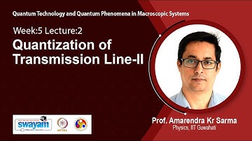 Lec 19: Quantization of Transmission Line-II