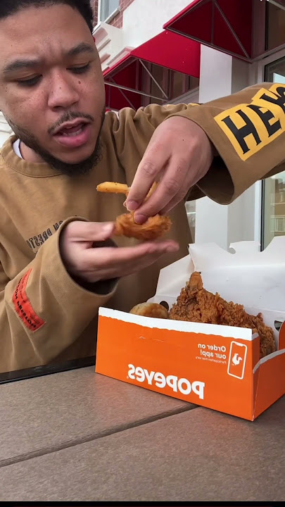 POPEYES CHICKEN WRAPPED FRIES