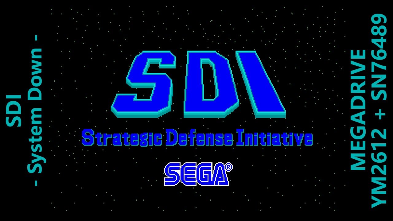 [BGM] SDI -System Down- [MEGADRIVE]