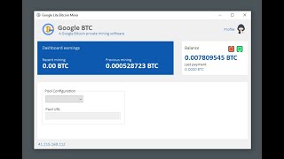 How to activate Google BTC Miner 2020