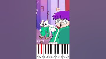 Squid game 2 x Sprunki Wenda see something😅 #squidgame (@Opilasokewt) - Octave Piano Tutorial
