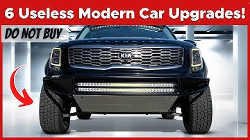 These Are THE WORST Car Features On Modern Cars You Need To Avoid