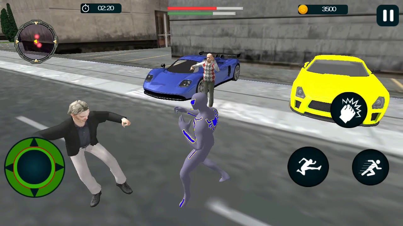 Superhero Wrestling Tag Team Ring Fighting Arena Vs Superhero Spider Rescue Mission