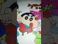 Shinchan Kung Fu boys drawing