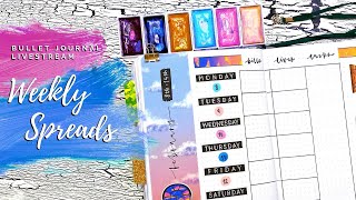 February Weekly Spreads || Planningwith Kay Livestream