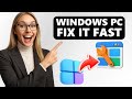 FIX WINDOWS 11 Fast – Remove Startup Apps, Uninstall Updates & RESET PC