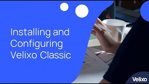 Velixo Lesson 1.1b - Installing Velixo Classic