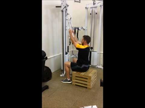 Towel Lat Pulldown