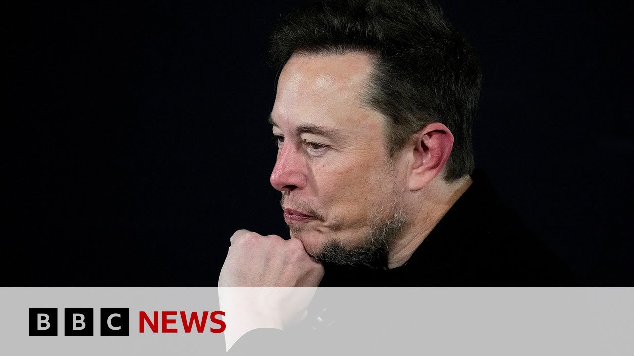 Elon Musk criticised by White House over antisemitic X post – BBC News
