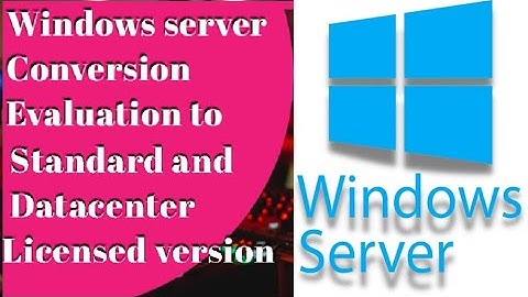 How To Convert Windows Server Evaluation To Licensed Standard or Datacenter Versions: Urdu/Hindi