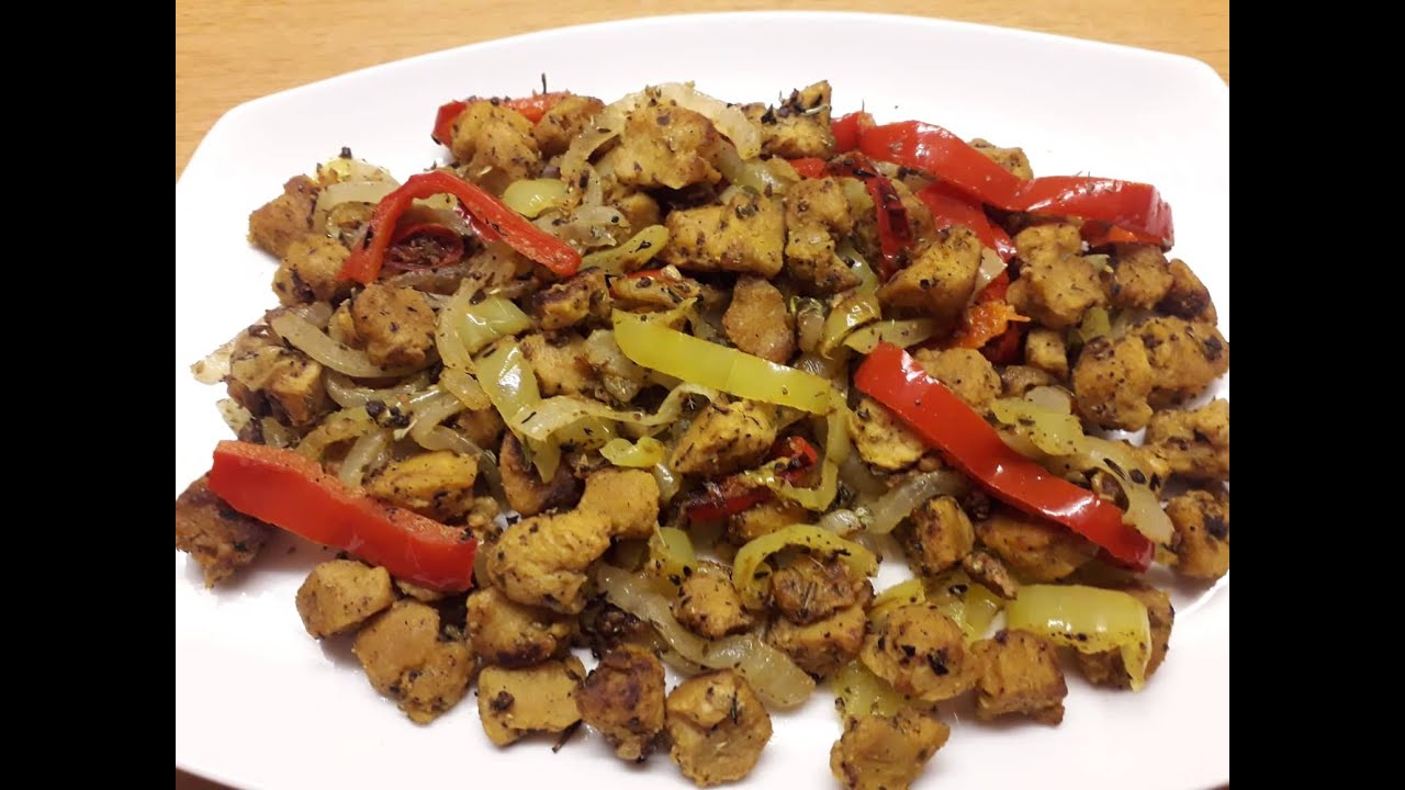 Блинчик с соевым кебабом