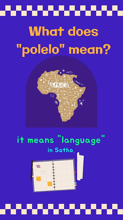 Polelo?