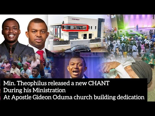 Min.Theophilus released a new chant during his Ministration @ Apst Gideon church building dedication class=
