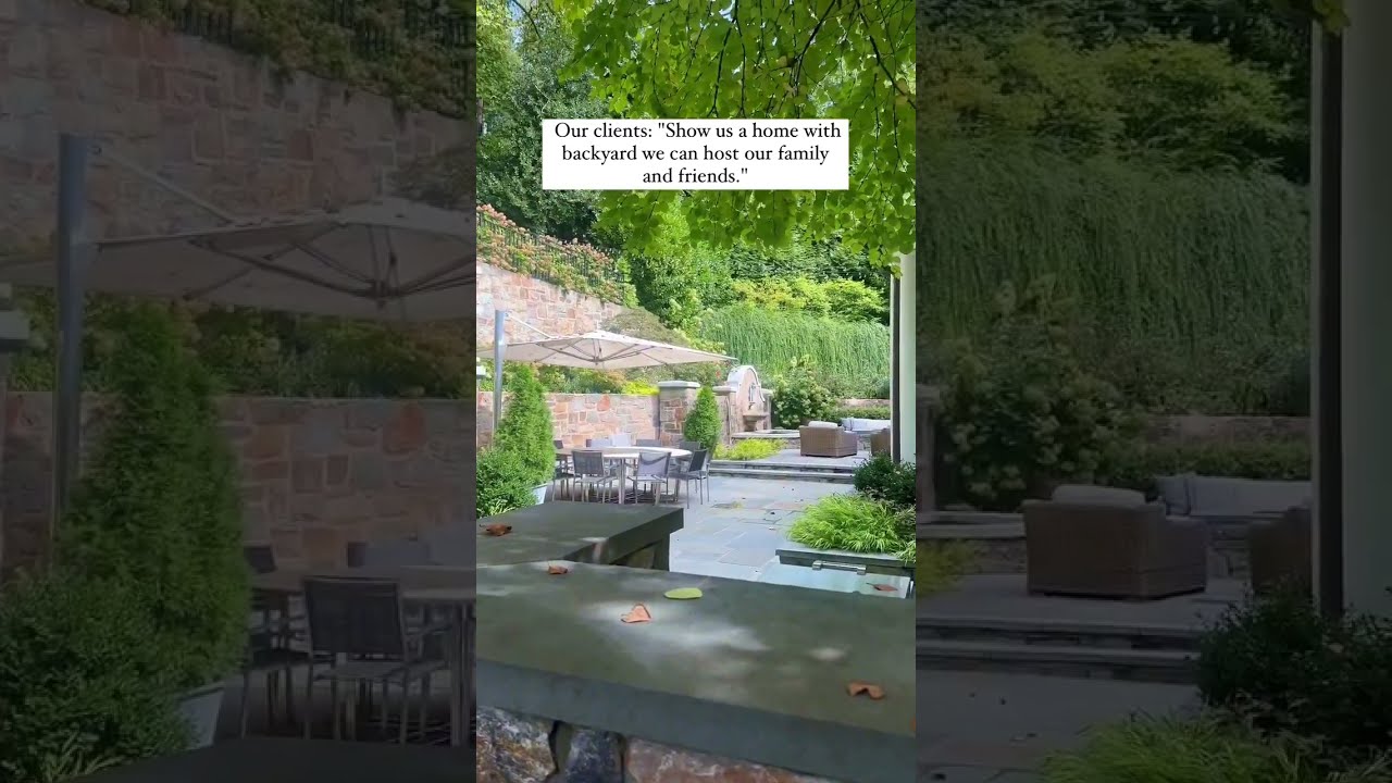 Step Into A Backyard Oasis Like No Other At This Stunning Grand Stone Residence Expertly