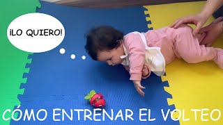 Cómo entrenar el volteo en bebés