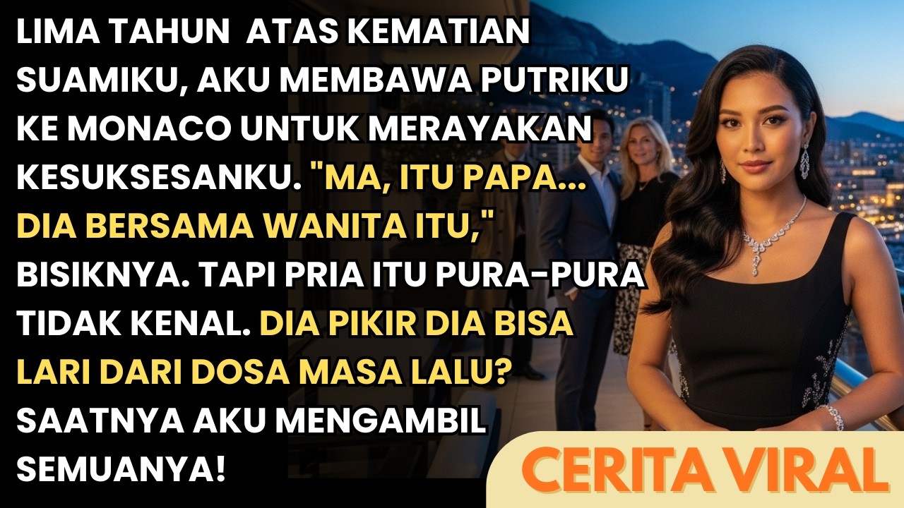 SETELAH 5 TAHUN SUAMI WAFAT AKU LIBURAN KE MONACO MENEMUKAN DIA BERISTRI BARU TERNYATA WANITA ITU..