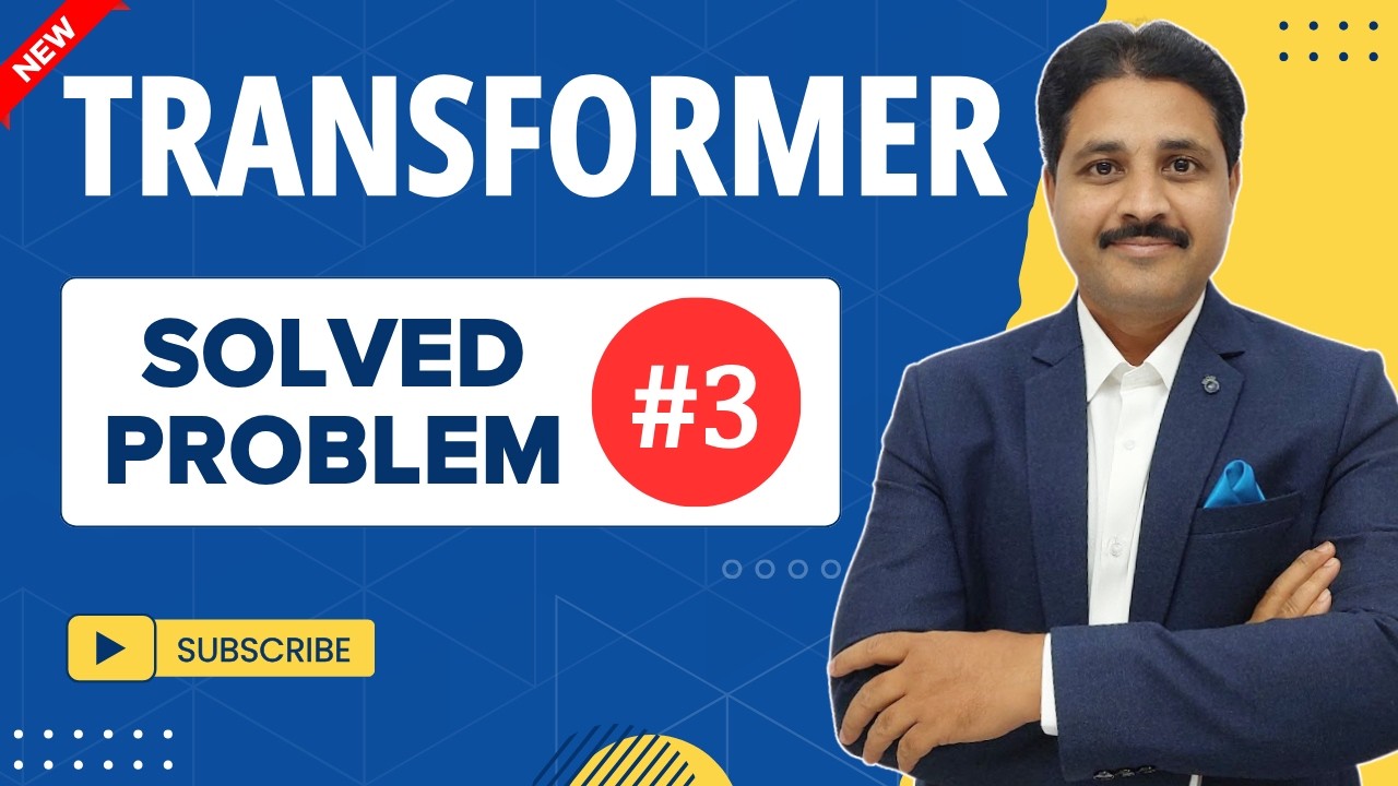 TRANSFORMER SOLVED PROBLEM 3 IN ELECTRICAL ENGINEERING ...