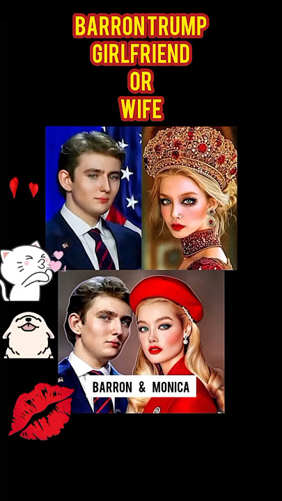 Congrats! Barron Trump Girlfriend / Wife Raden Monica Silvia Romanova # REAL LOVE REAL LIFE