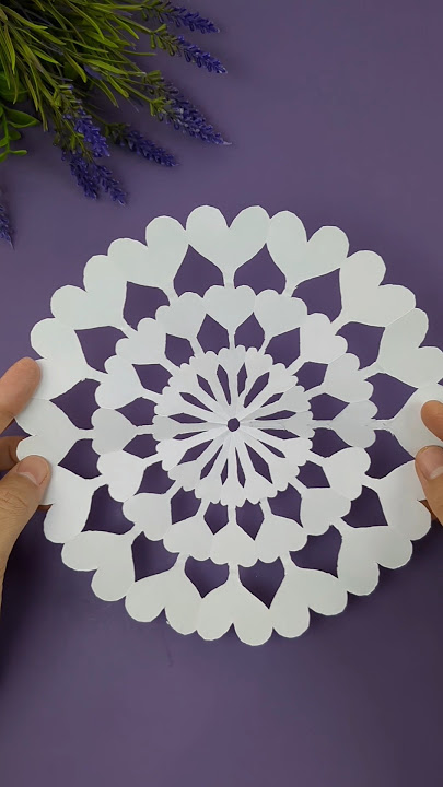 Paper Cutting Art #easypapercrafts
