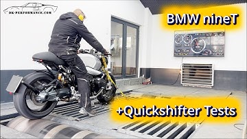 BMW nineT Leistungsmessung + Quickshifter Tests