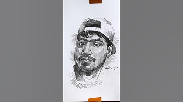 Amit Bhadana Portrait |Pencil Sketch | Impartstudio #themagicbook #amitbhadana #1ontrending #bhadana