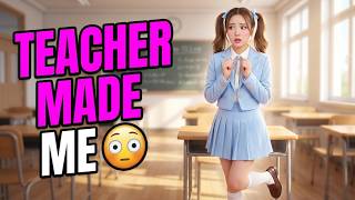 Teacher Forced Me to Dress Like a Girl ๐ณ | Crossdressing Story